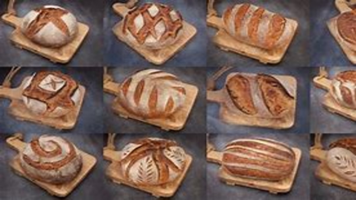 Sourdough Scoring Designs