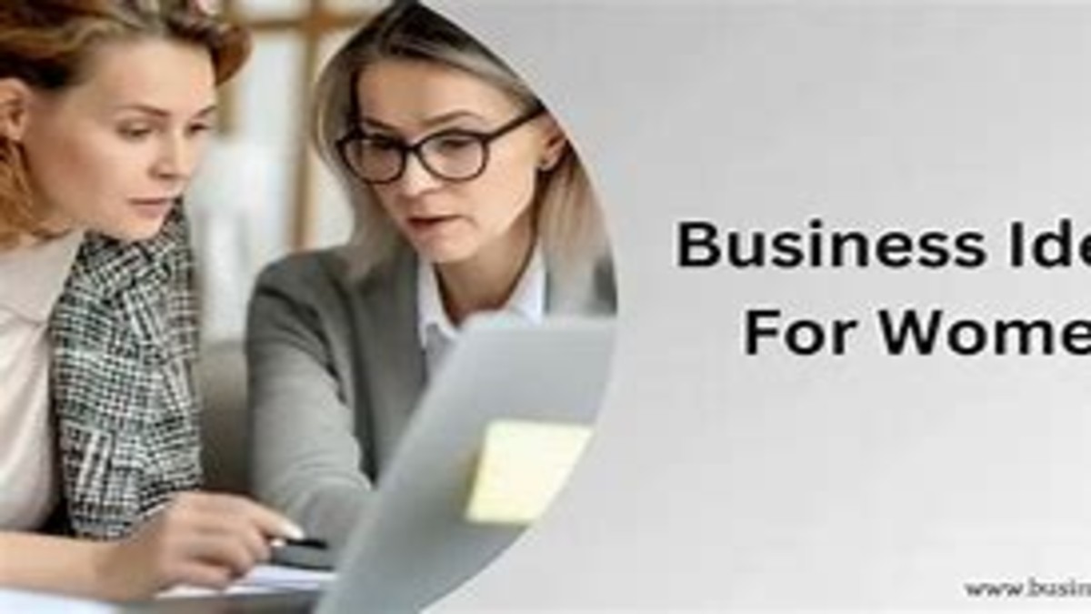 Business ideas for ladies
