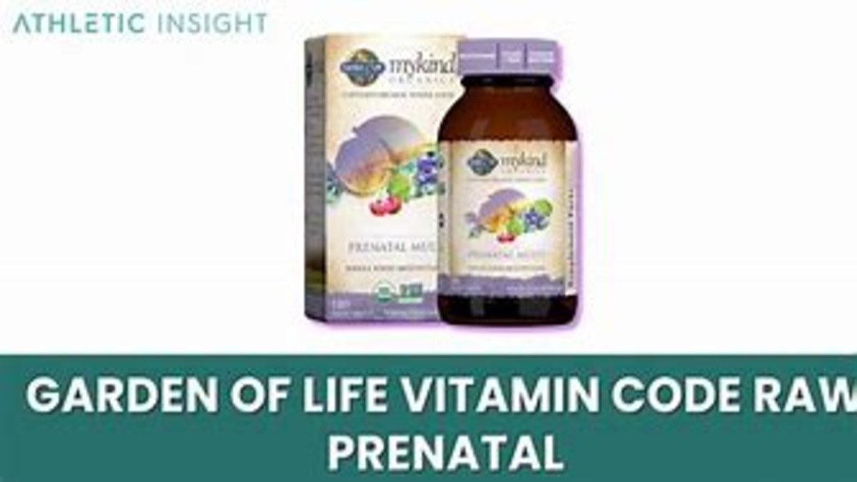 Garden of Life Prenatal Vitamins