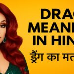 Drag Meaning in Hindi