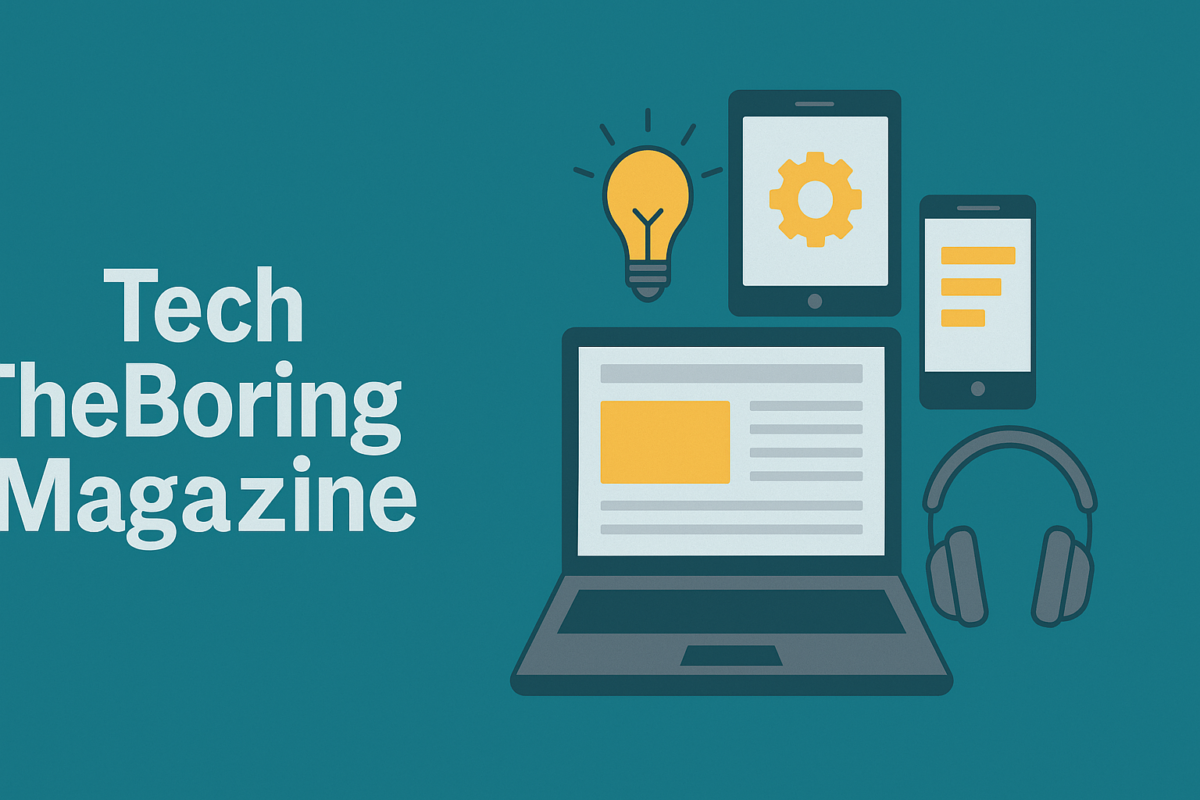 Tech TheBoringMagazine
