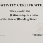Nativity Certificate