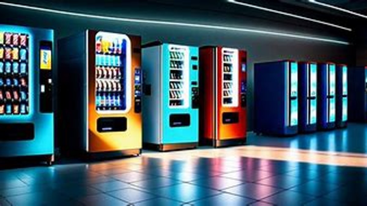 Vending machine business for sale