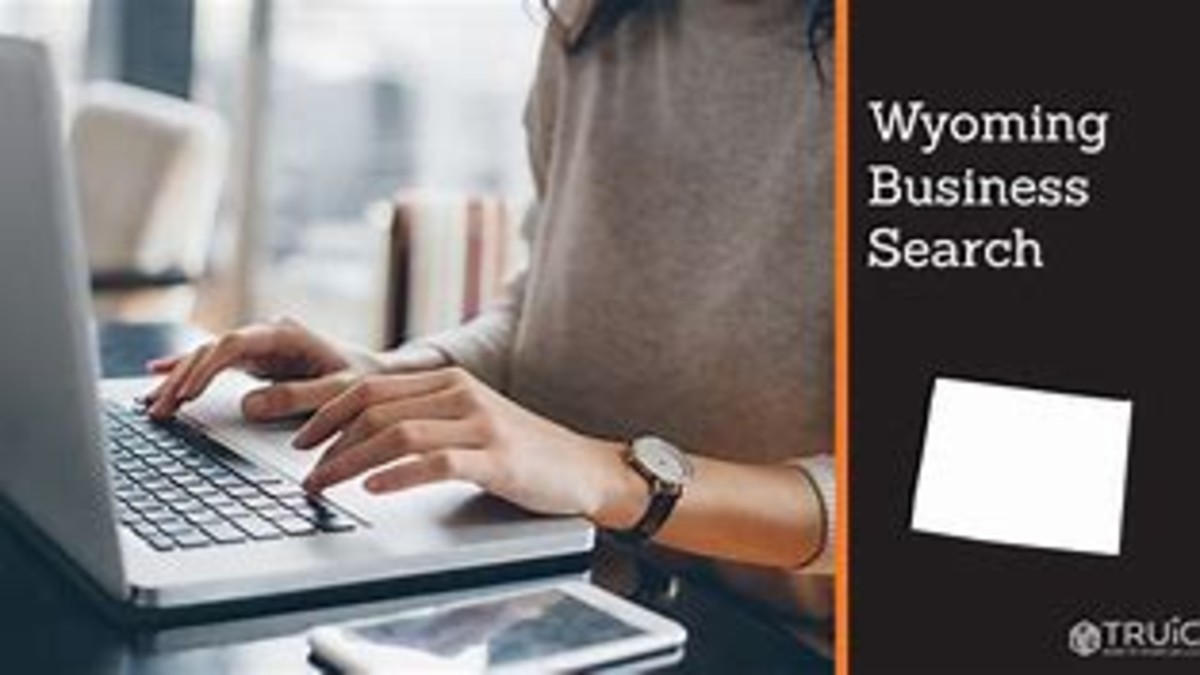 Wyoming Business Entity Search